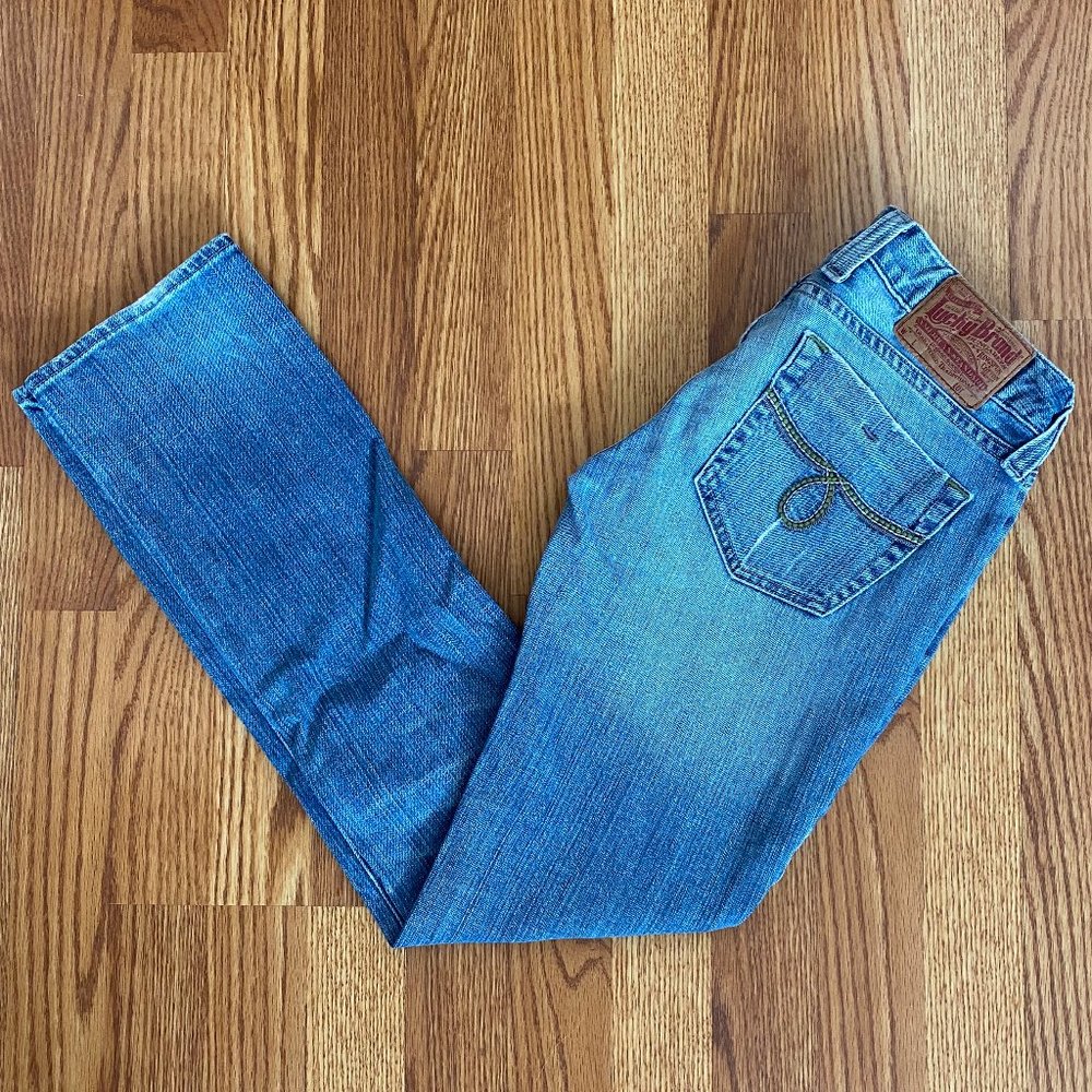Lucky Brand Lola Straight Leg Blue Jeans